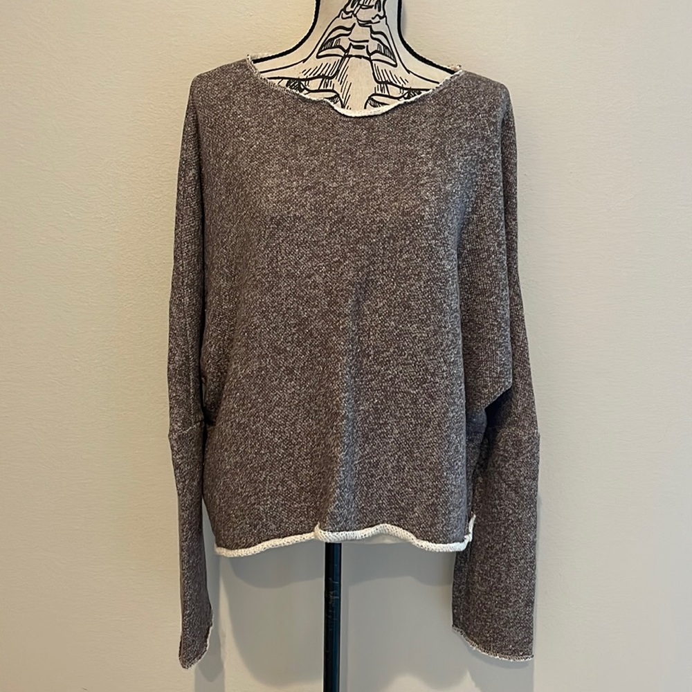 EUC Ladies Large June Park Brown Sweater!